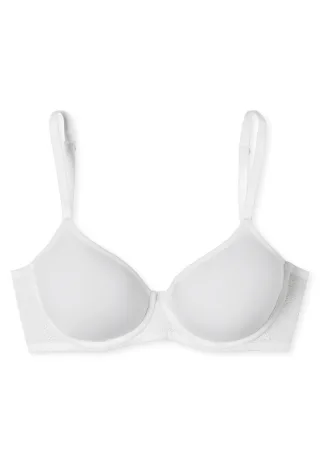 SCHIESSER - Bügel BH mit Spacer Schale weiss - Gr. - 95C