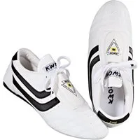 KWON Kampfsportschuhe Chosun Plus weiß Slipper Karate Taekwondo Sneaker mit Schürung, Budoschuhe, Leichte Sportschuhe