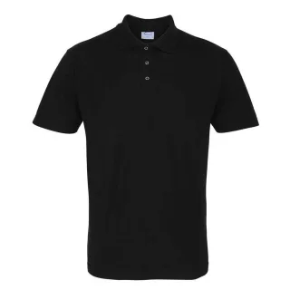 Premier - Poloshirt Mit Stollen für Herren (Schwarz)