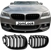 OMAC Frontstoßstange Kühlergrill Kühlergitter für BMW 5er E60 Limo 2003-2010 schwarz 1tlg, 1-St.