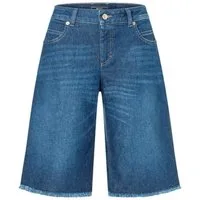 MAC 5-Pocket-Jeans blau,Casual,Baumwolle,Unifarben,Weit,Hoch