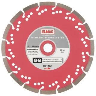 ELMAG Diamantscheibe PREMIUM LINE - ABRASIV (Bohrung: 25,4 mm) - 61583