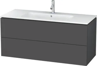 Duravit L-Cube Waschtischunterbau wandhängend Graphit Matt 1220x481x550 mm - LC624304949 LC624304949