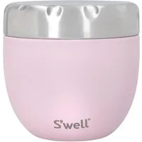 S'well Thermoschüssel S’well Pink Topaz Eats 2-in-1 Food Bowl, Edelstahl, (2-tlg), Therma-S'well®-Technologie mit dreischichtiger Außenschale