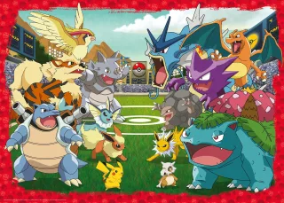 Ravensburger Puzzle 17453 - Pokémon Kräftemessen - 1000 Teile Pokémon Puzzle für Erwachsene und Kinder ab 14 Jahren