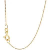 HOPLO Panzerkette Goldkette Panzerkette Länge 36cm - Breite 0,8mm - 333-8 Karat Gold, Made in Germany