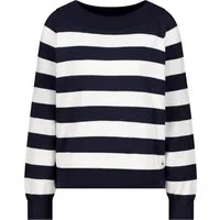 Monari Strickpullover Strickpullover mit Streifen - Regular Fit