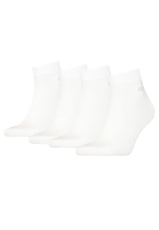 Calvin Klein Quarter Sneaker Socken Herren Kurzsocke 4 Paar
