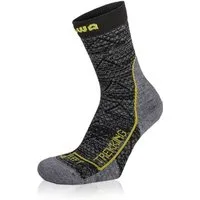 Lowa Wandersocken (Merinowolle, Wabenstruktur) schwarz Kinder - 1 Paar