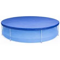 Happy People Pool-Abdeckplane Poolabdeckung rund, Ø340cm, für Stahlrahmenpools Ø305cm