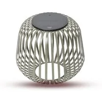 LUUK Studio LED Solarleuchte SOLIS, LED fest integriert, warmweißes Licht (2700 K), Tageslichtweiß, Kabellose LED Laterne mit herausnehmbaren Solarmodul