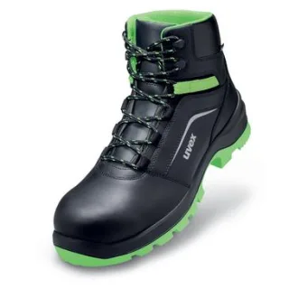 uvex 2 xenova Sicherheitsschuh S2 Stiefel schwarz/grün 49 - 9566749
