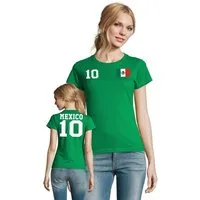 Blondie & Brownie T-Shirt Damen Mexiko Mexico Sport Trikot Fußball Meister WM Copa America