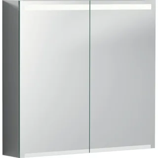 Geberit Option Spiegelschrank mit Beleuchtung zwei Türen, 75x70x15cm, 500205001 500205001