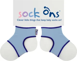 Sock Ons Babysöckchenhalter hellblau 0-6 Monate