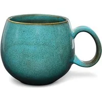 MAOCI teaware for your life Tasse Jumbotasse petrol Keramik 0,5 L, 1-tlg.