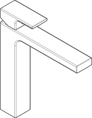 Hansgrohe Vernis Shape Einhebel-Waschtischmischer 190 CoolStart mit isolierter Wasserführung und Pus 71537670