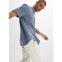 bonprix Kurzarmhemd Regular Fit, aus reiner Baumwolle, mit Stehkragen, mit kurzem Arm