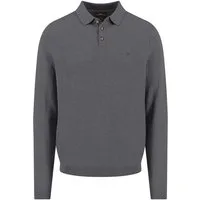 FYNCH-HATTON Strickpullover mit Logo Stickerei