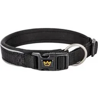Rudelkönig Hunde-Halsband Paola Hundehalsband reflektierend, Robustes Hunde Halsband, Nylon, Verstellbares Halsband in verschiedenen Größen