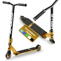 Apollo Stuntscooter Star Pro - Trick Scooter für Kinder und Teenies, Profi Stuntscooter mit ABEC9 Kugellagern und 100mm Alu Core Wheels