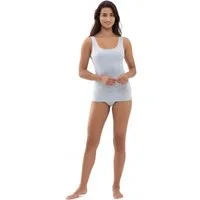 Mey Tanktop Cotton Pure Rundhalsausschnitt, atmungsaktiv, schmale Passform, Single Jersey