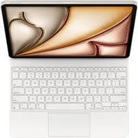 Magic Keyboard für das 13" iPad Air (M3), Tastatur weiß, US-International-Layout, Scherenmechanik