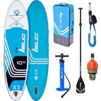 zray Inflatable SUP-Board X2 All Around Premium Stand Up Paddling Komplettset 330x81x15 cm, All Around X-Rider, (Starkes Allround-SUP für Familien und Fortgeschrittene, 6 tlg., Stand Up Paddling Board Komplettset), für alle Gewässer geeignet