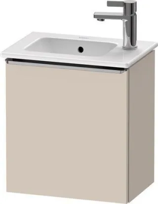 Duravit D-Neo Waschtischunterbau wandhängend Taupe Matt 410x274x440 mm - DE4259R70910000 DE4259R70910000
