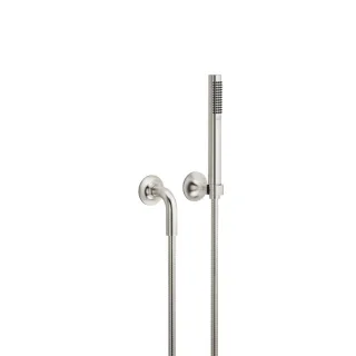 Dornbracht Schlauchbrausegarnitur mit Einzelrosetten VAIA 27808809 Platin gebürstet 27808809-06
