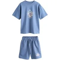 Next T-Shirt & Shorts Kurzärmeliges T-Shirt und Shorts im Set (2-tlg)