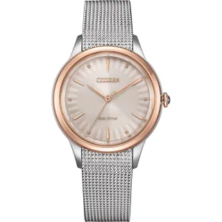 Citizen L Serie Damenuhr Silber EM1156-80X