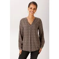 Aniston CASUAL Schlupfbluse mit fantasievollem, grafischen Druck - NEUE KOLLEKTION