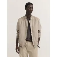 bugatti Collegejacke Premium Suede Regular Fit wasserabweisend