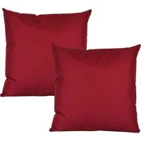 JACK Kissenbezüge 2er Set 45x45cm Hülle Outdoor Wasserfest, (2 Stück), 2x Kissenhülle, strapazierfähig, wasserabweisend, Innen & Außen