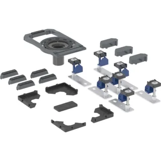 Geberit Duofix Duschwannenablauf mit sieben Füssen, für CleanFloor30 Duschfläche, 551560001 551560001