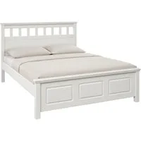 OTTO home Bett Tillian, Bettgestell, Doppelbett, Bettkasten optional, Made in EU (Liegefläche 140x200cm), aus massiver Kiefer in Kombination mit MDF, FSC®, inklusive Lattnerost