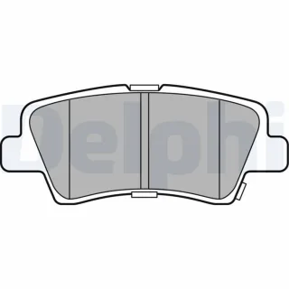 Delphi Bremsbel?ge hinten Hyundai Kia Ssangyong LP3309