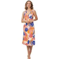 Pastunette Sommerkleid Modisches Damen Kleid ohne Arm (1-tlg) Modisches sommerliches Design