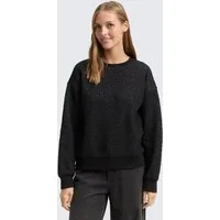 TOM TAILOR Denim Sweatshirt Strick & Sweatshirts Sweatshirt mit Glitzer-Effekt