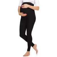 Merry Style Umstandsleggings Damen Lange Umstandshose aus Viskose MS10-297 (1-tlg) elastischer Bund