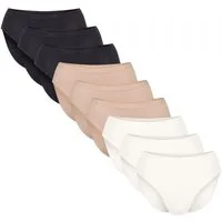 sloggi Slip GO Daily Cotton Tai Slip (Sparpack) Baumwoll-Stretch, Jersey, weich