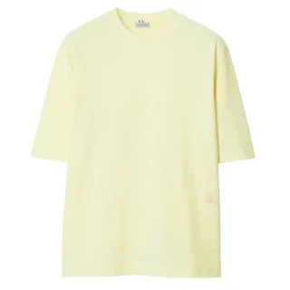 Burberry - Gestreiftes T-Shirt in Sorbetgelb