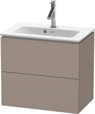 Duravit L-Cube Waschtischunterbau wandhängend Basalt Matt 620x391x550 mm - LC625604343 LC625604343