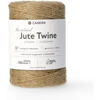 Candini Jutegarn Bastelgarn, 100 m, natur