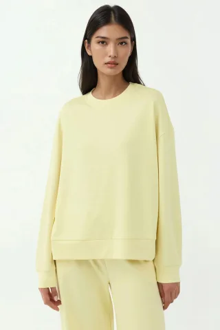 Modal Touch Basic Sweatshirt