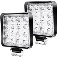 CCLIFE LED Scheinwerfer Led Arbeitsscheinwerfer 12V Scheinwerfer 48W Auto Traktor IP67 Offroad