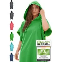 NirvanaShape Handtücher Handtuch-Poncho, Umziehhilfe & Handtuch zugleich Surf-Poncho, Quick-dry Funktion, Ideal auf Reisen zum Surfen, Strand