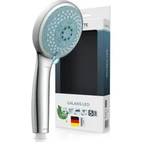 Schütte Handbrause, LED Wellness Duschkopf, 3 Strahlarten, Duschbrause mit 7 Farbvarianten