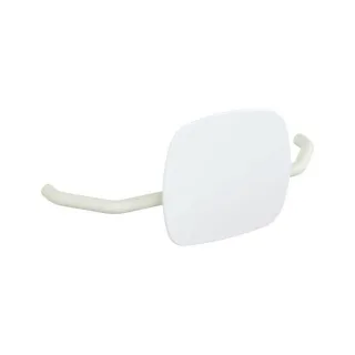 Hewi 801 Rückenstütze 801.51B907199 Wandabstand 230mm, matt, Lehne signalweiß, reinweiß